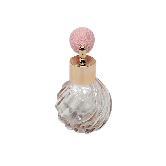 3.7oz. Light Pink Glass Perfume Bottle by Ashland®